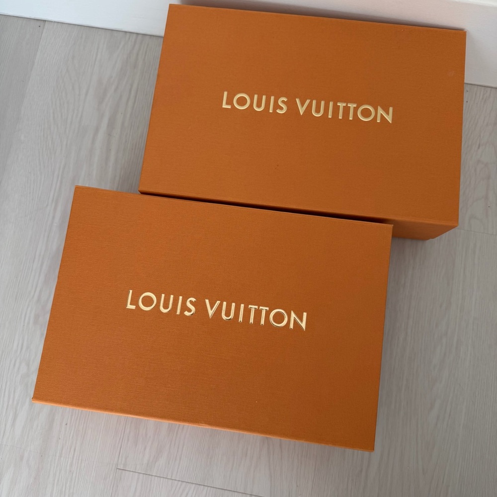Louis Vuitton scarf boxes